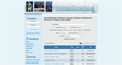 Desktop Screenshot of indianafestivalandfairs.com